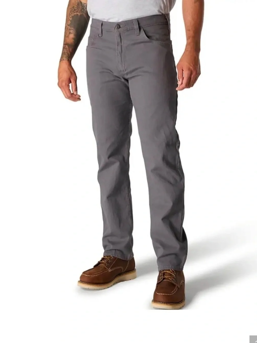 Carhartt Men's Relaxed Straight Rigby Pants in Gray